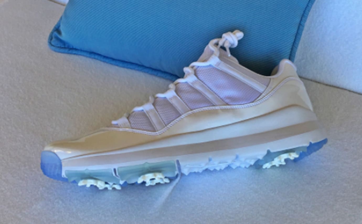 jordan 11 white golf shoes
