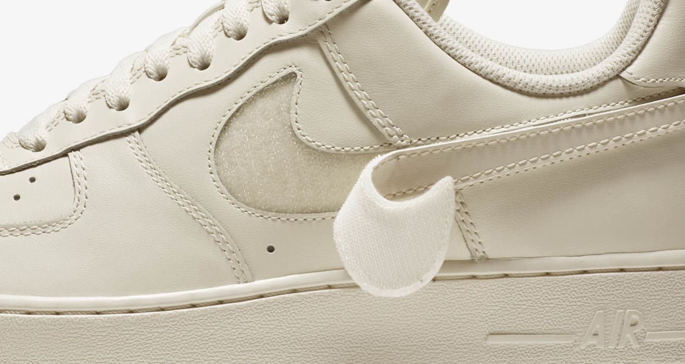 nike air force 1 sail swoosh