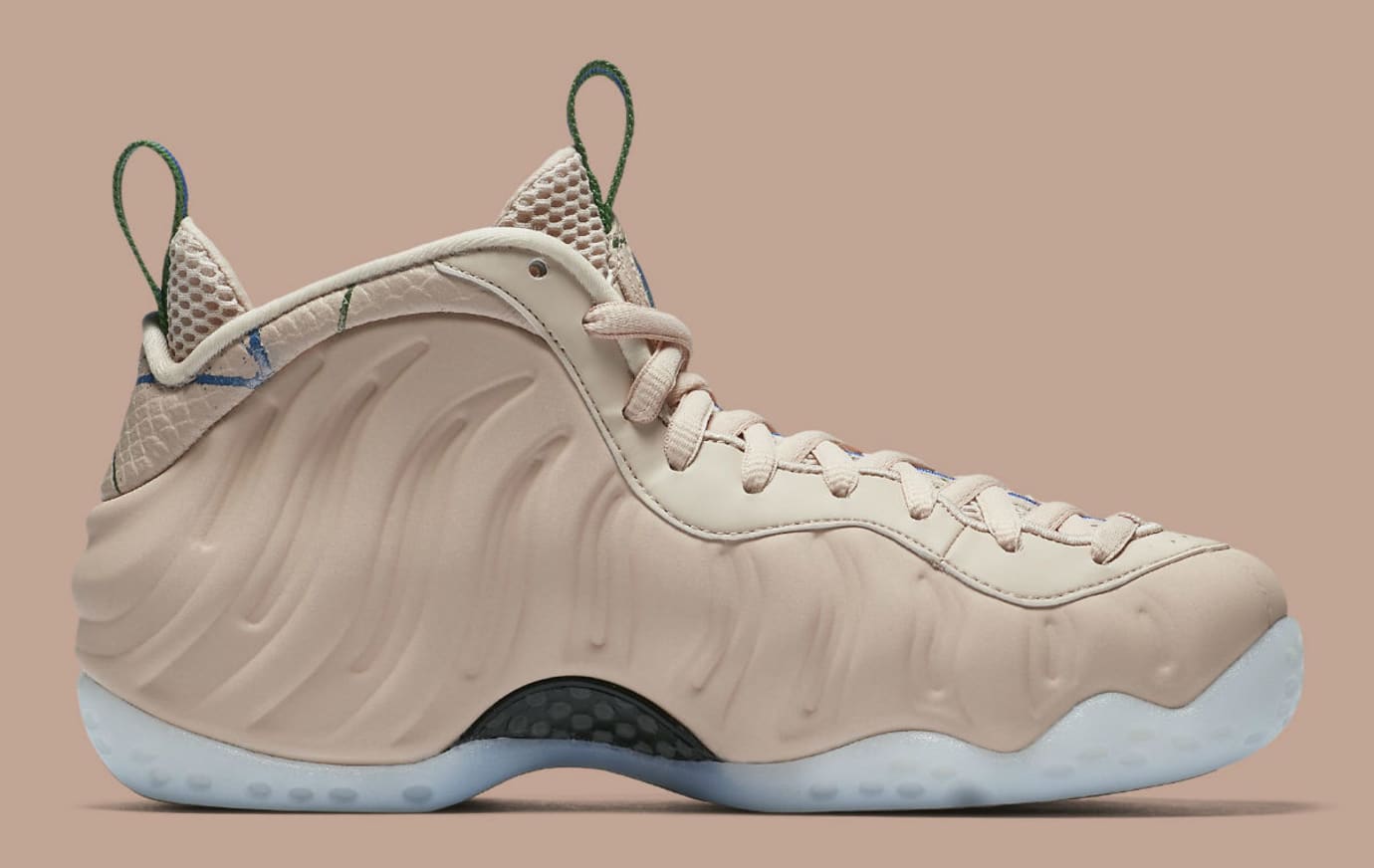 nike air foamposite one particle beige