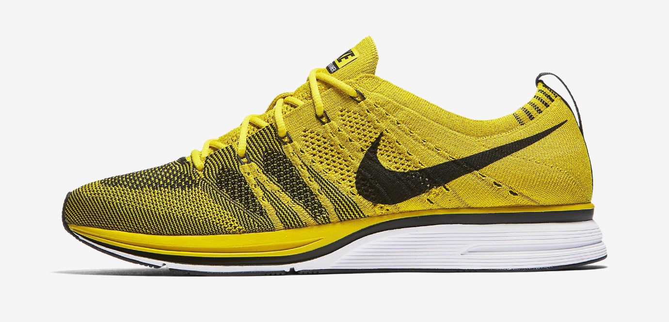 nike flyknit citron