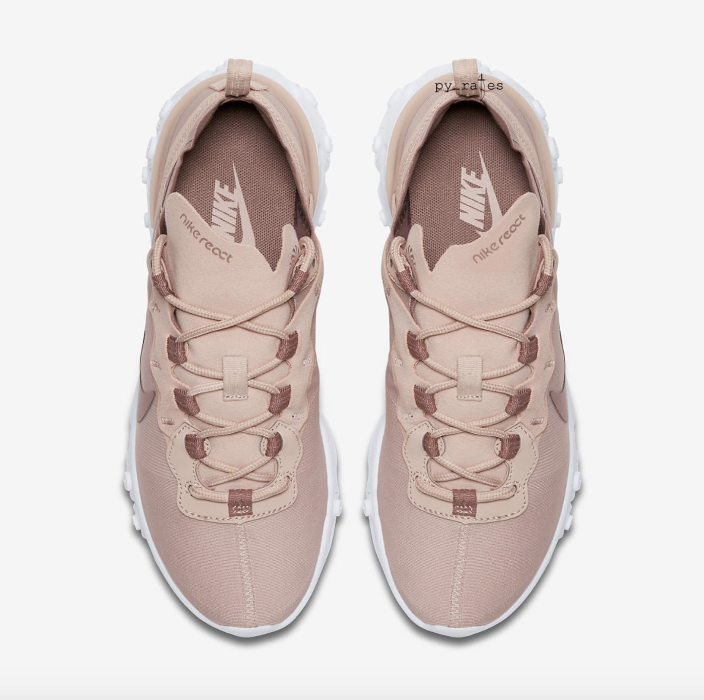 nike tech cuffed beige