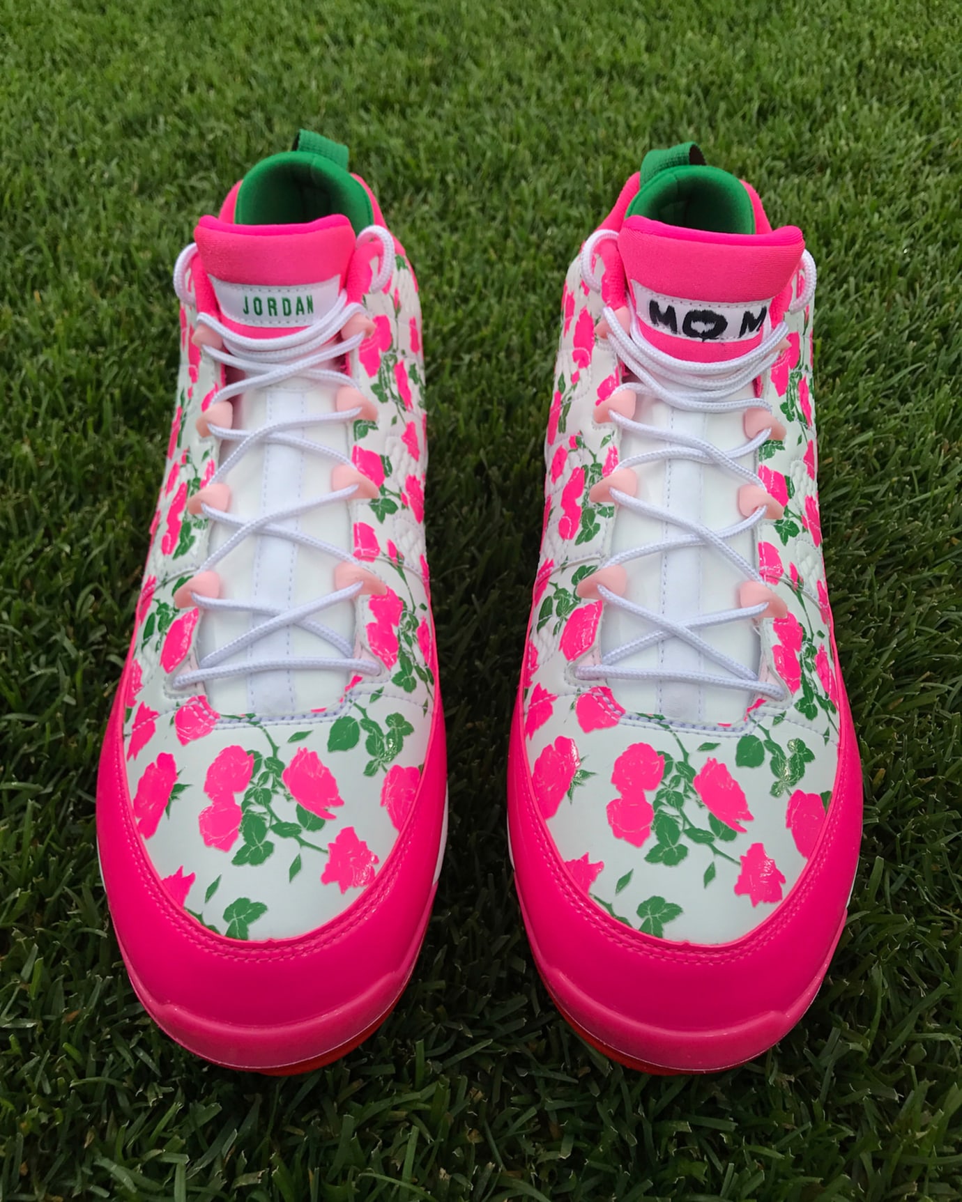 pink jordan 9