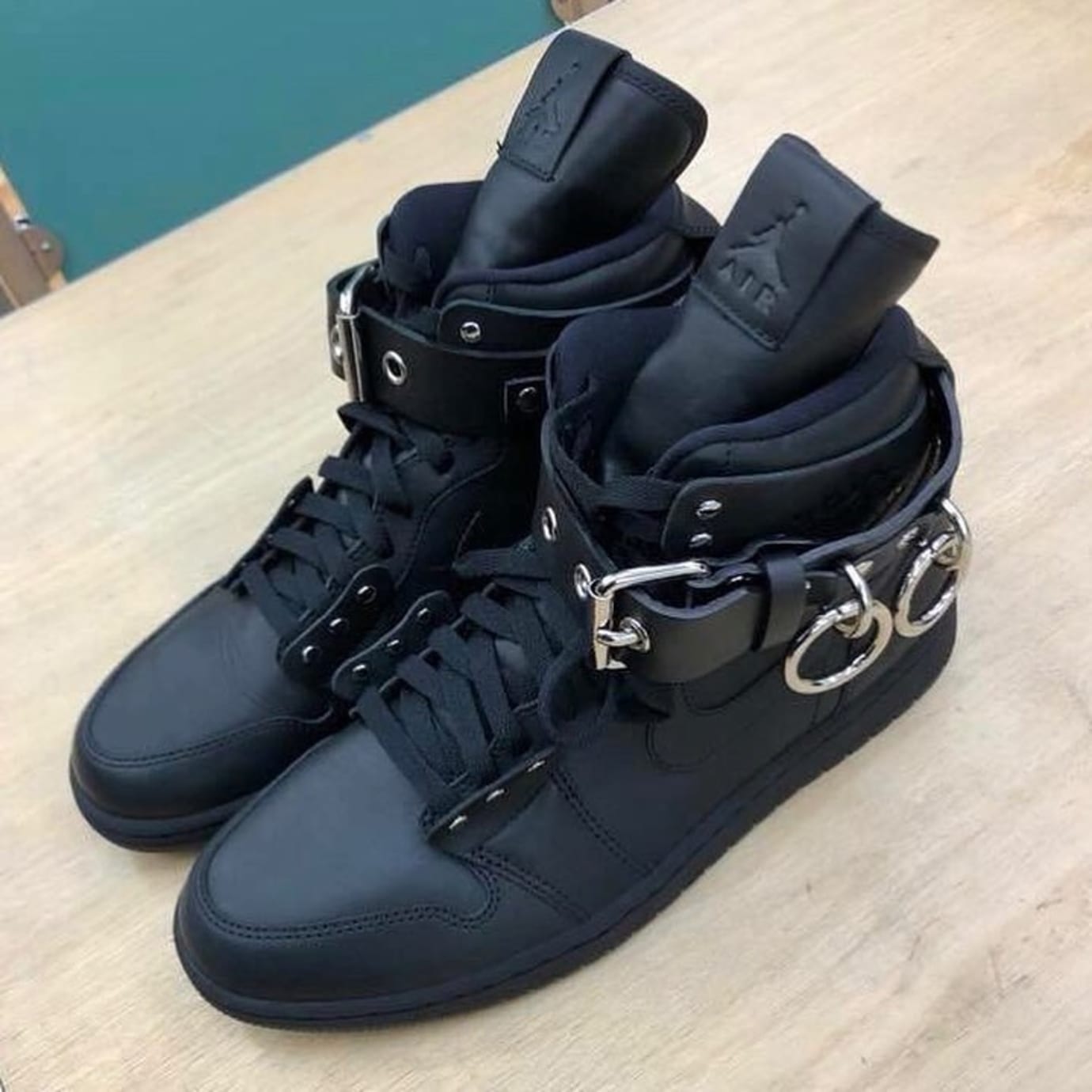 Comme des Garcons HOMME Plus Air Jordan 1 High Black White Release Date ...