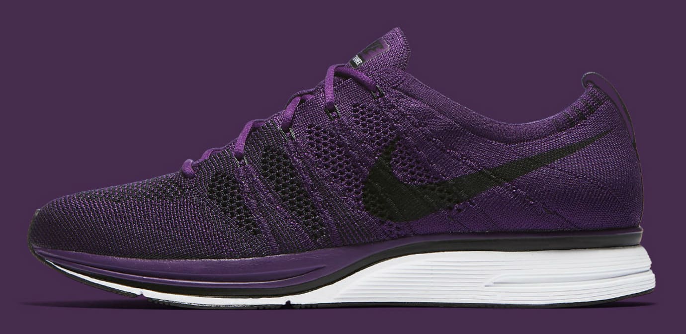 flyknit trainer night purple