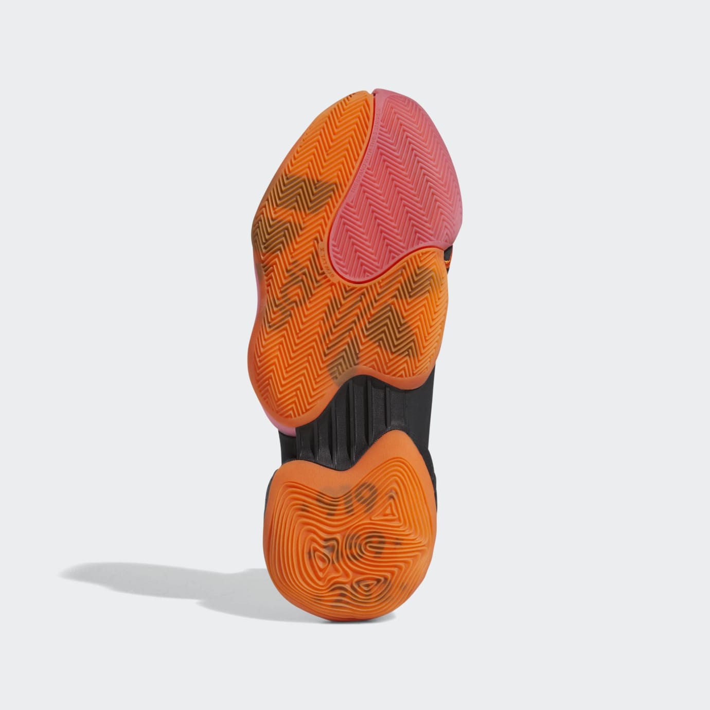 Adidas Crazy BYW X PE 'Wall Way' Core Black/Footwear White/Orange (Bottom)