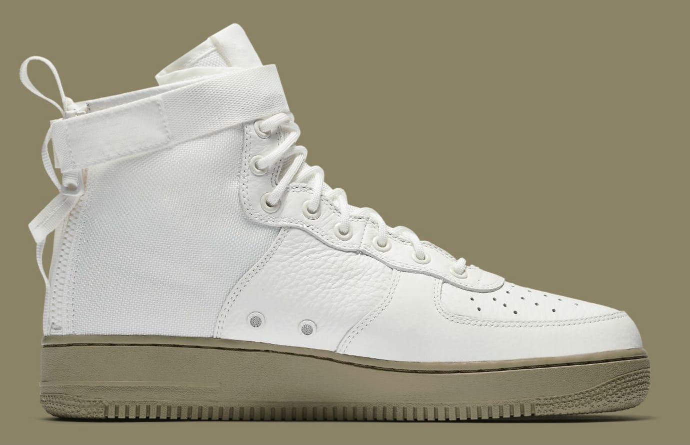 nike sf air force 1 mid olive ivory