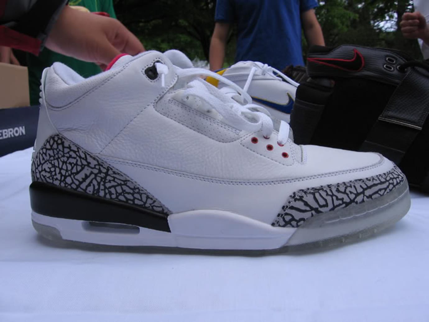 clear jordan 3