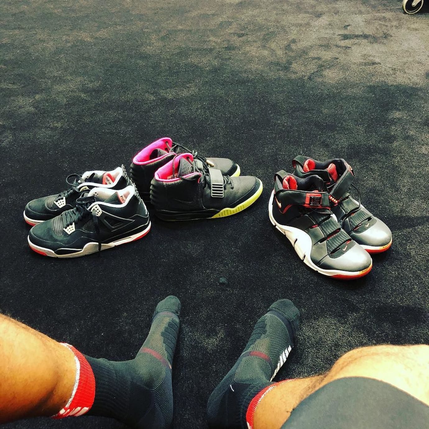 P.J. Tucker Solar Red Nike Air Yeezy 2 | Sole Collector