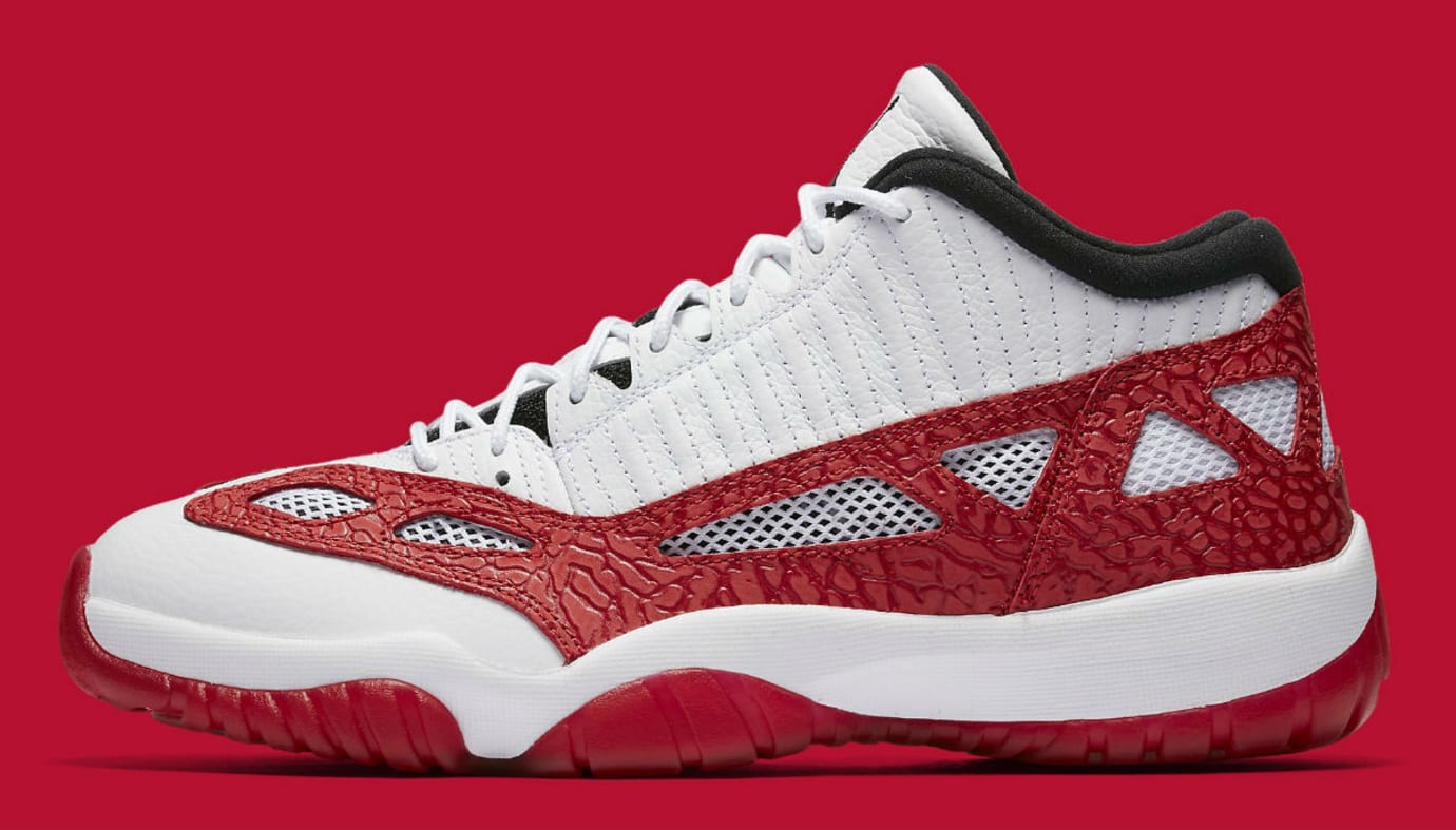 jordan 11 low ie gym red