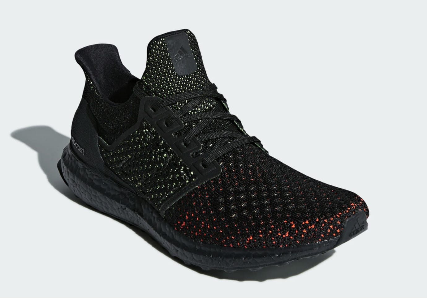 Adidas ultra boost core black solar red Clearance