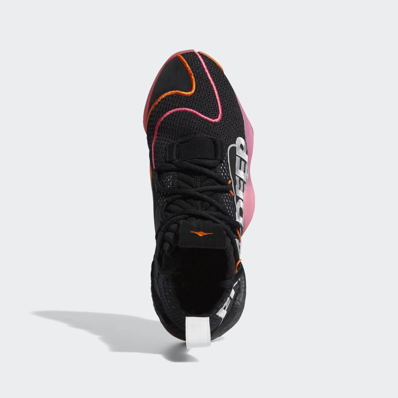 Adidas Crazy BYW X PE 'Wall Way' Core Black/Footwear White/Orange (Top)