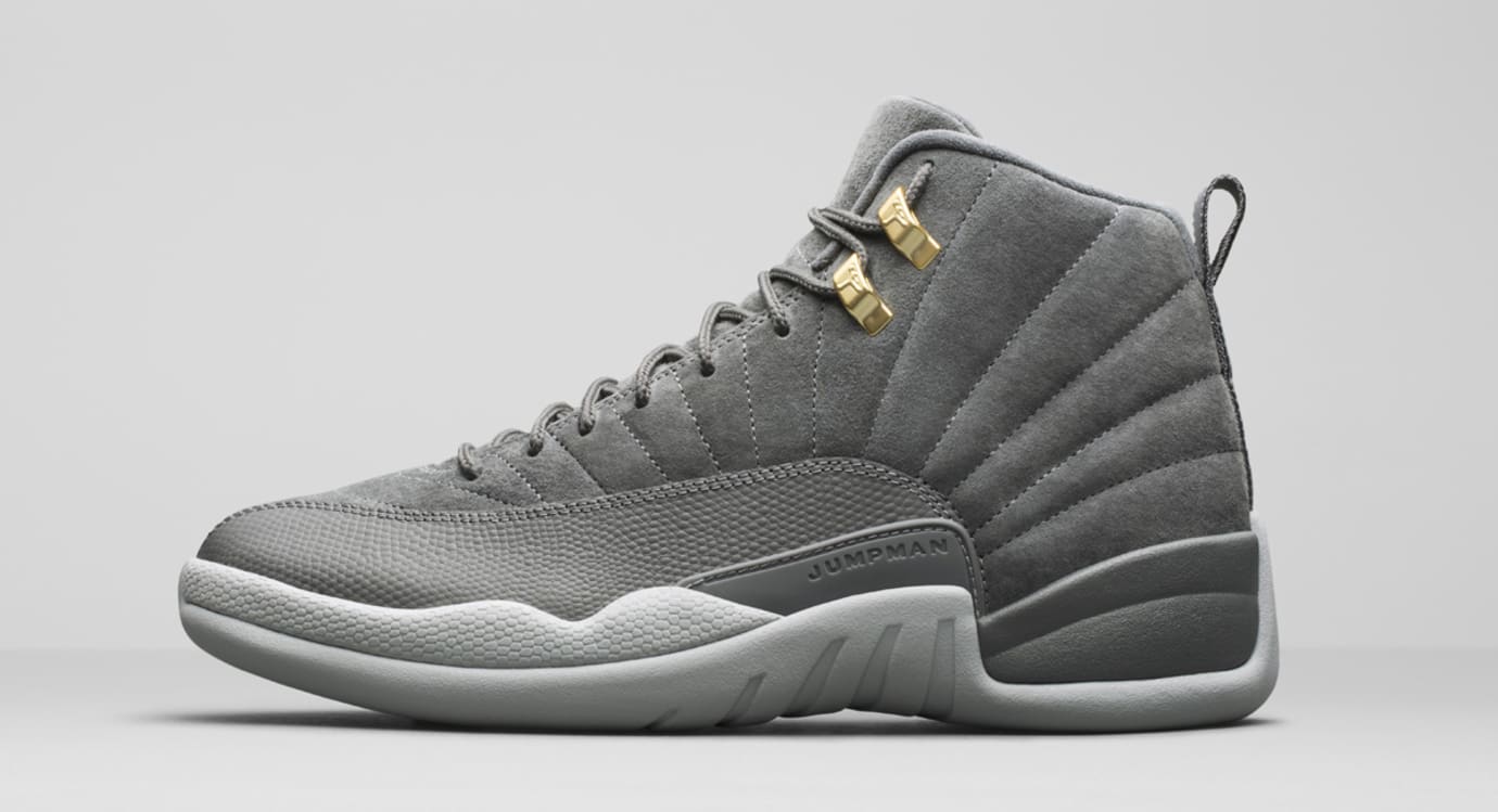 Jordan 12 grey gold clearance