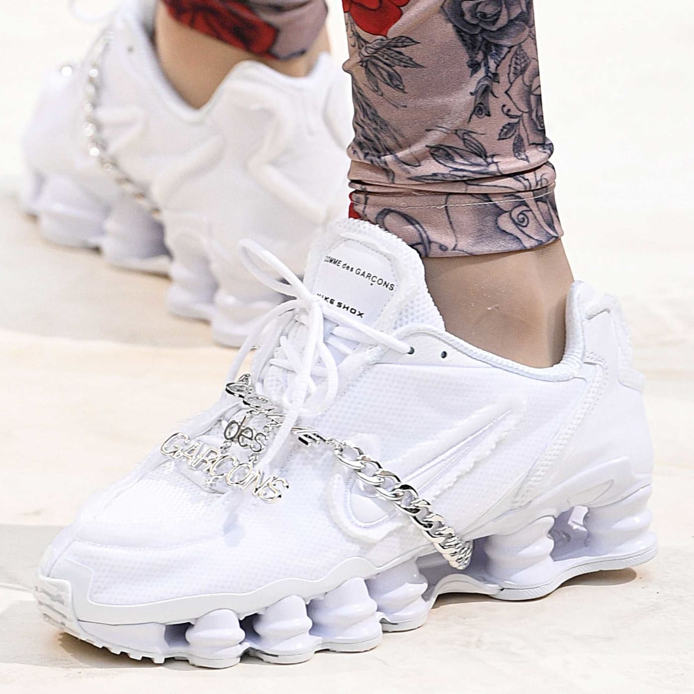 comme des garcons debuted which nike shoe