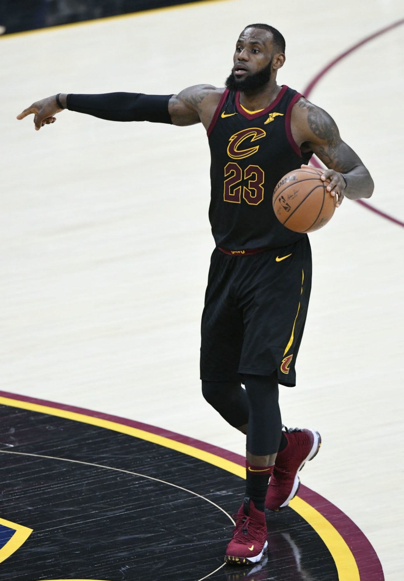 lebron burgundy