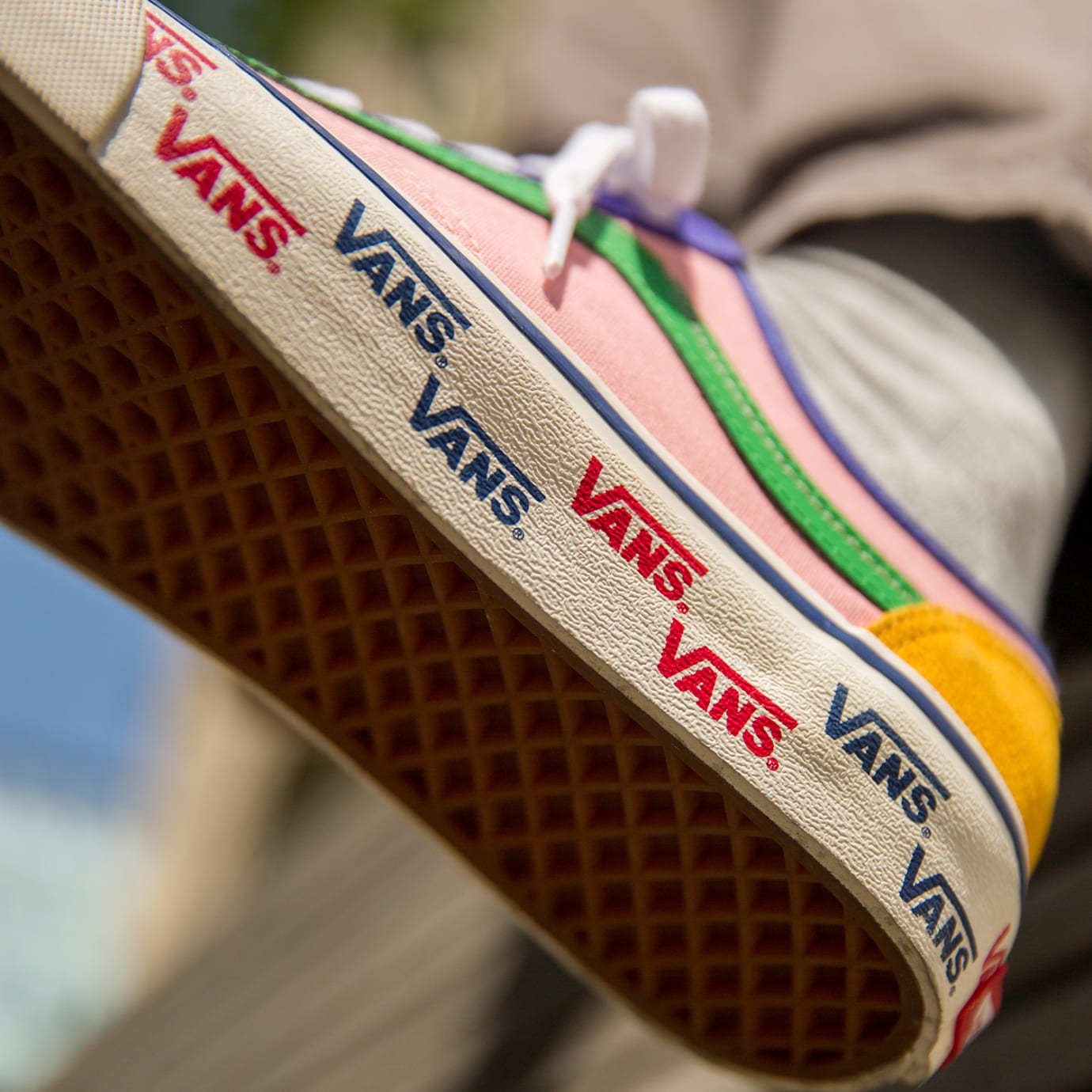 size x vans