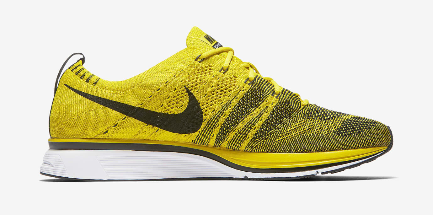 Nike flyknit trainer womens yellow clearance