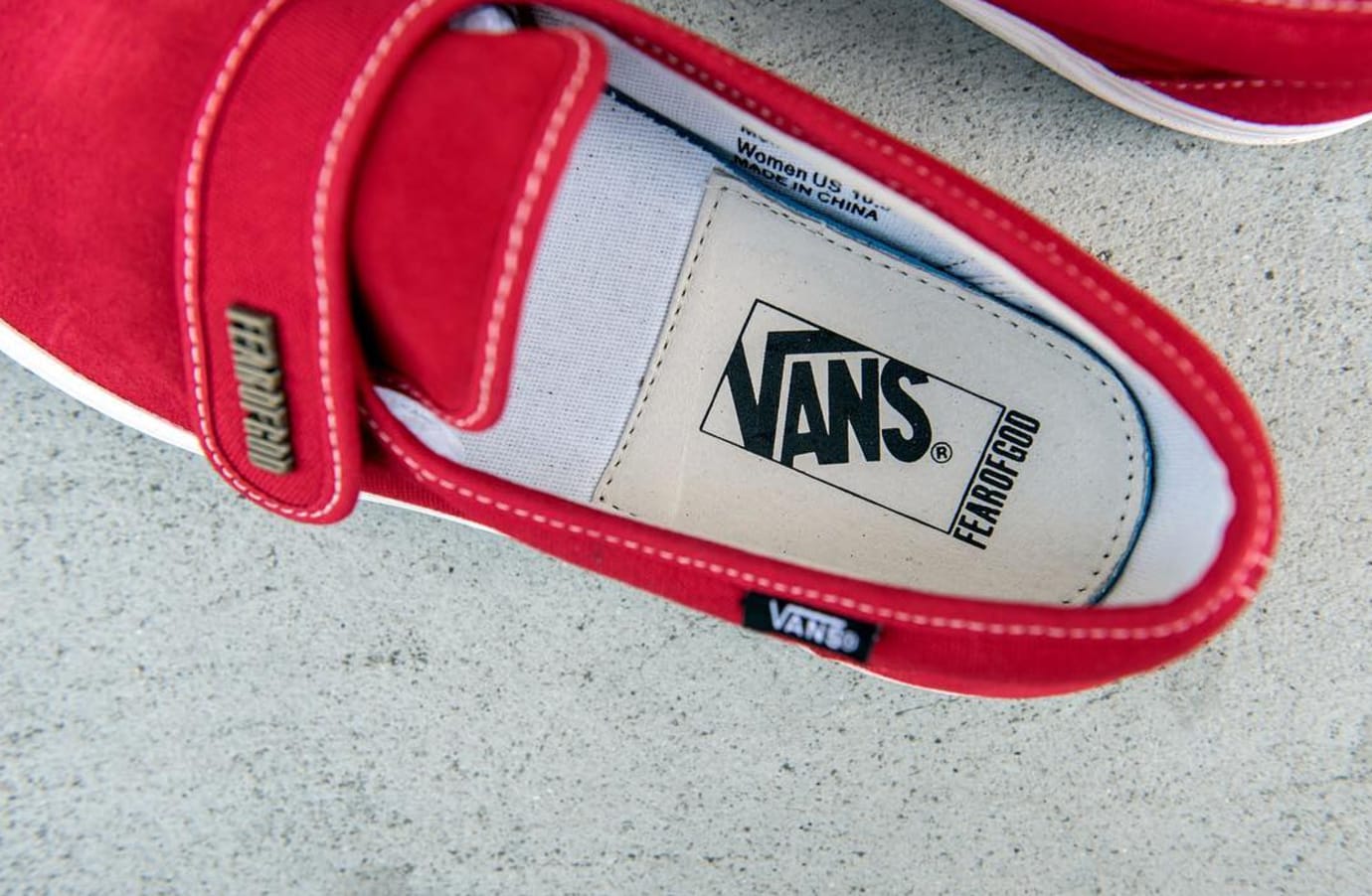 Fear of god vans strap discount