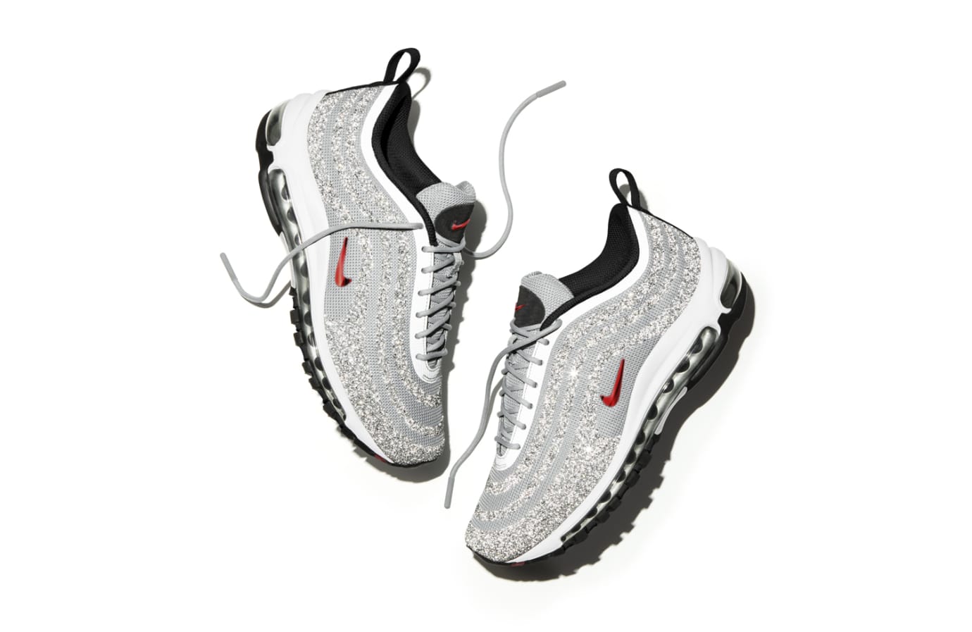 nike air max 97 glitter silver