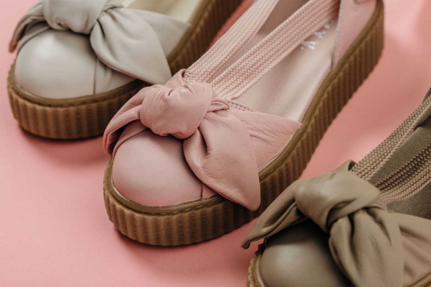 fenty puma by rihanna bow creeper sandal