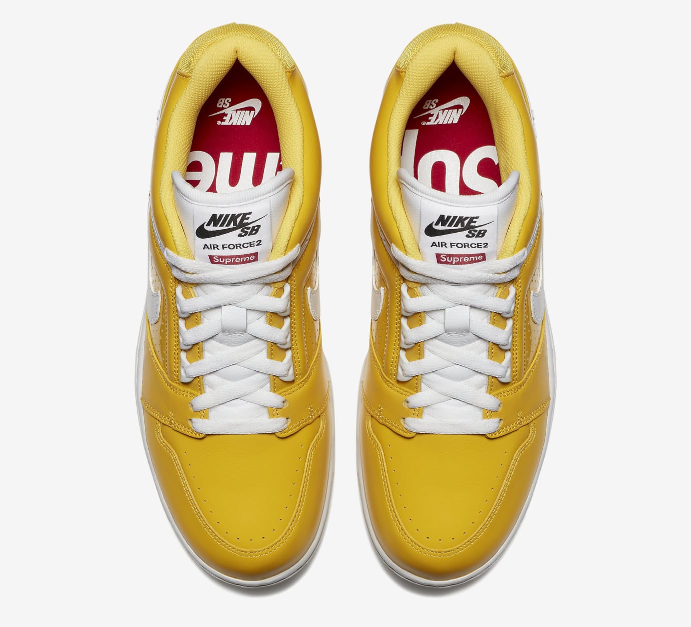 nike sb supreme yellow