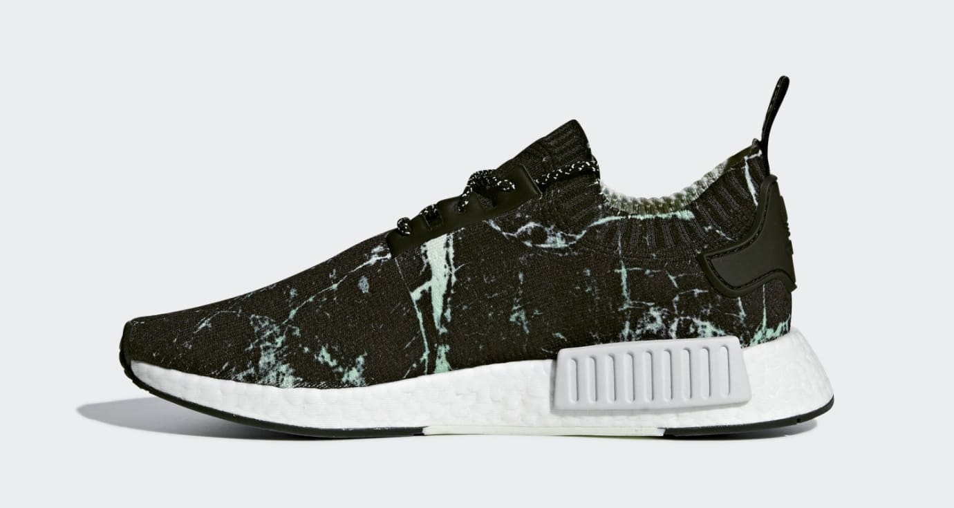 Adidas NMD_R1 'Green Marble' Release