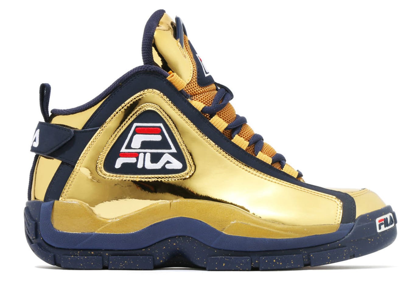 fila sneakers gold