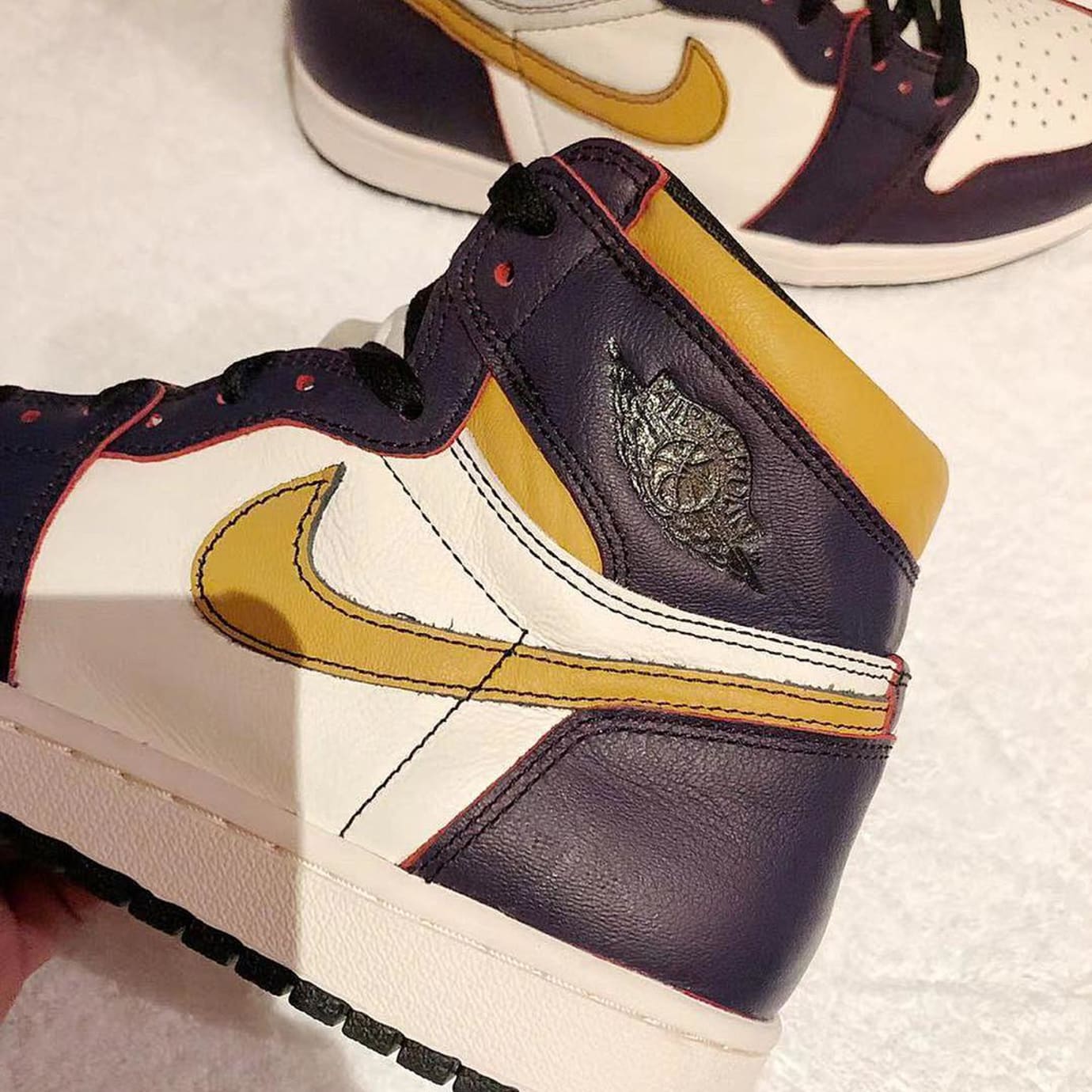 Nike Sb X Air Jordan 1 Lakers Release Date Sole Collector