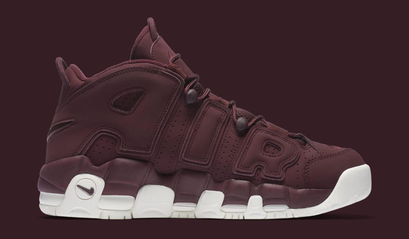 nike uptempo bordeaux