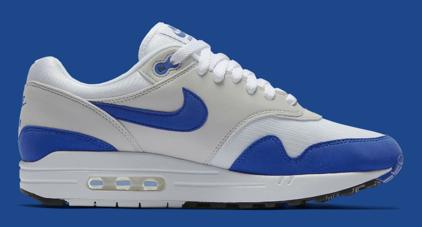 Nike Air Max 1 Anniversary Royal Release Date 908375-101 | Sole