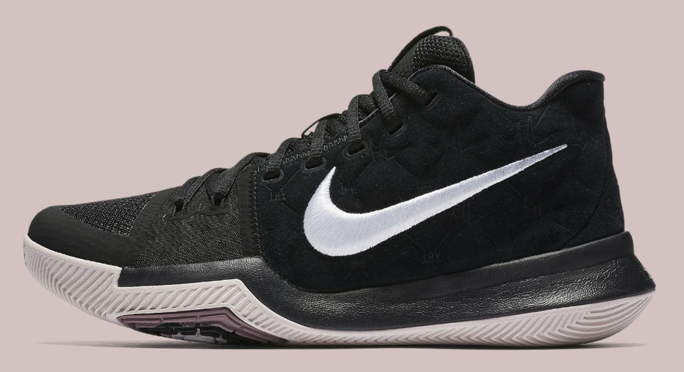 Nike Kyrie 3 Black White Silt Red Release Date 852395-010 | Sole Collector