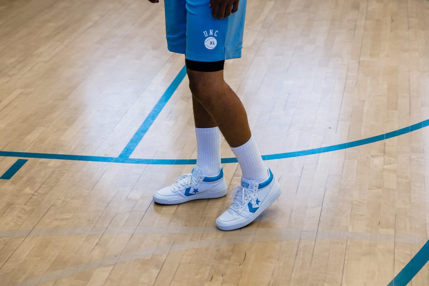 carolina blue jordan shorts