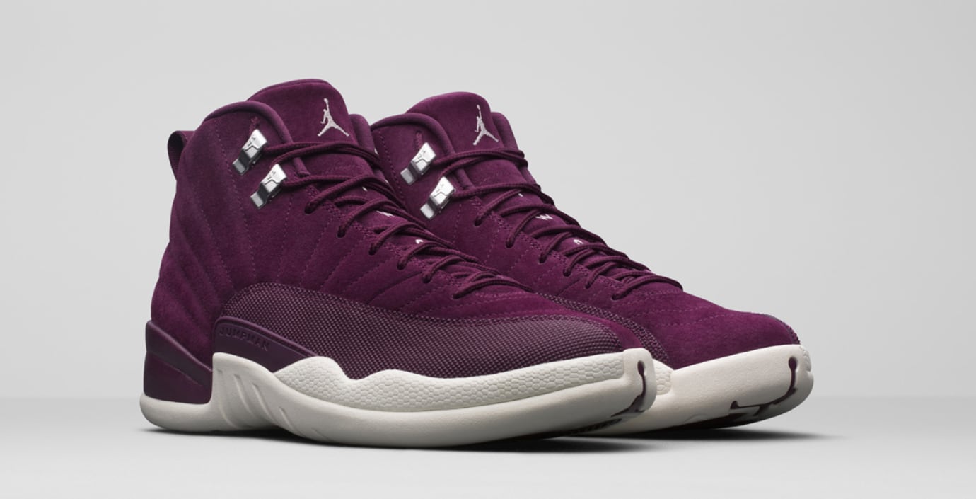 jordan 12 bordeaux womens