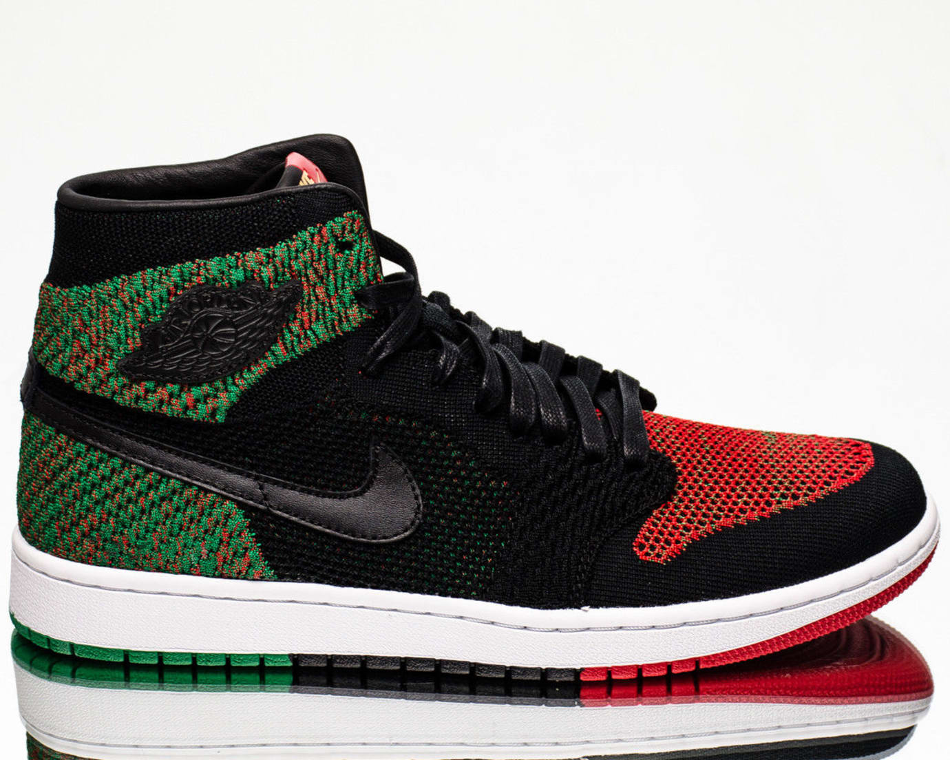 Jordan 1 flyknit black history month