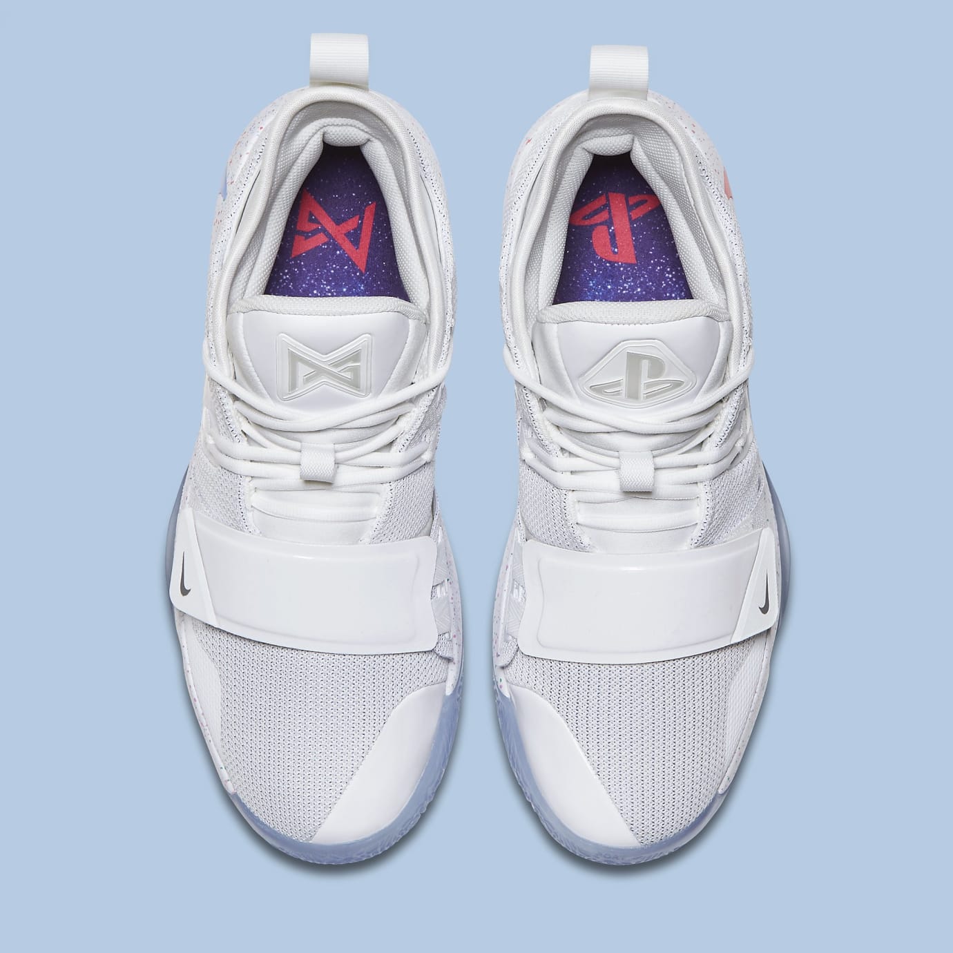 paul george playstation shoes white