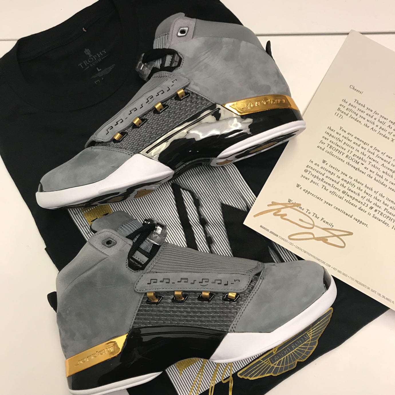 Jordan 17 trophy room