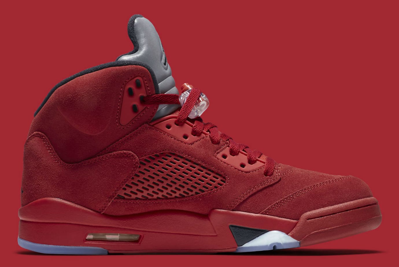 Air Jordan 5 Red Suede Full Family Sizes Release Date 136027-602 | Sole ...