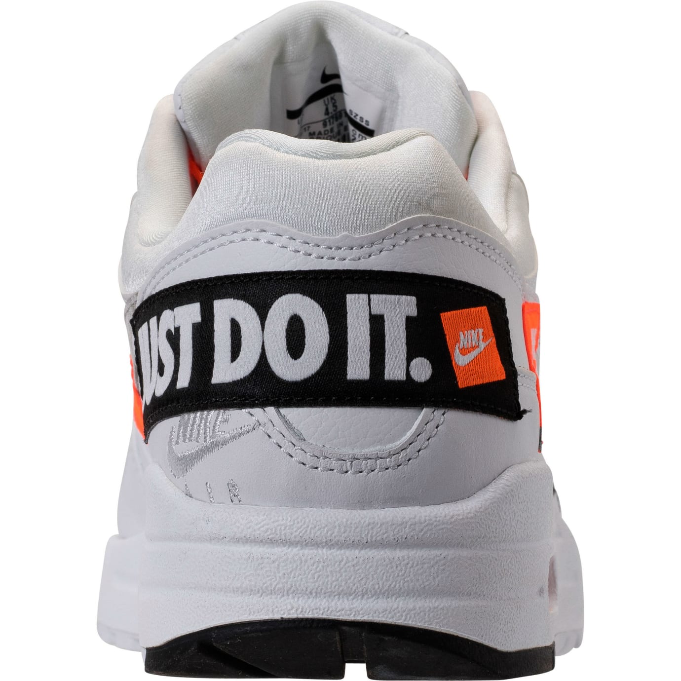 nike air just do it white