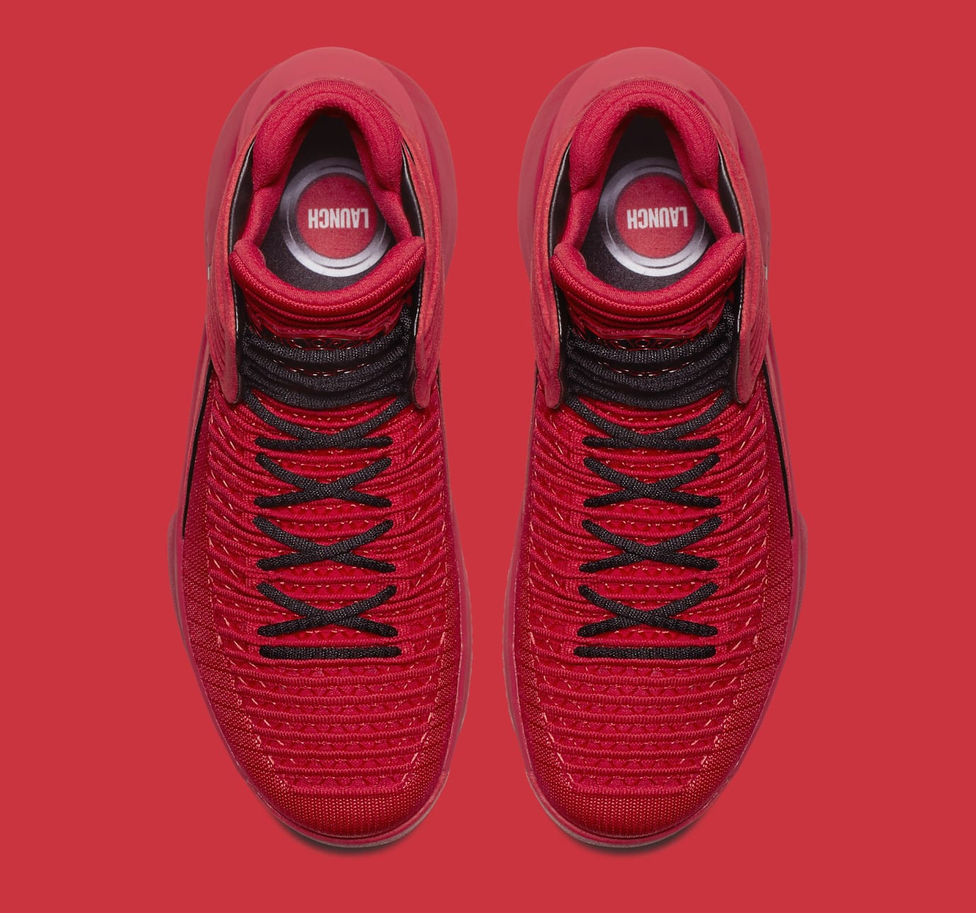 Red Air Jordan 32 Launch 1253 601 Rosso Corsa Sole Collector