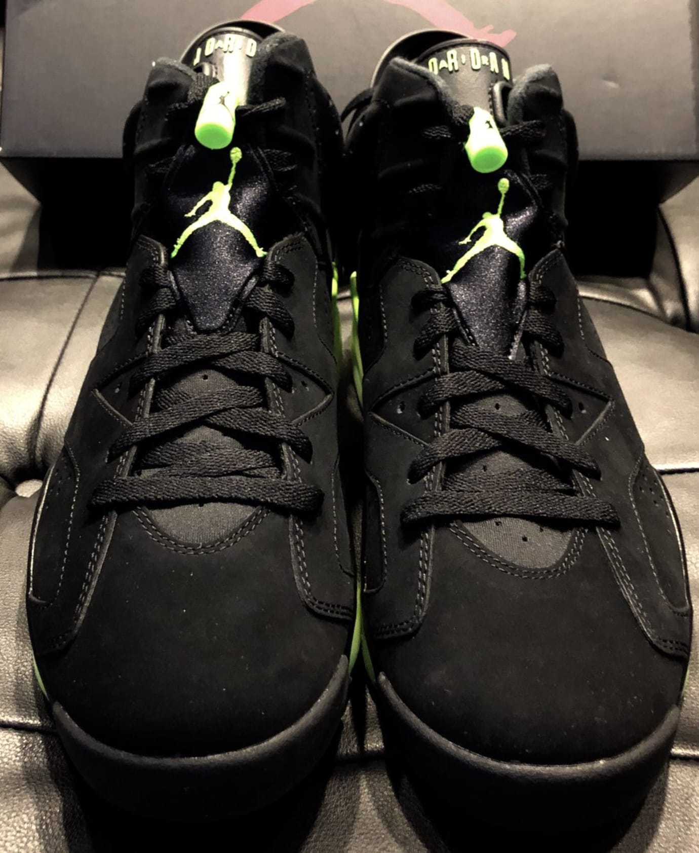 jordan 6 neon green