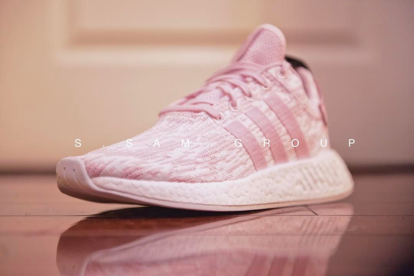 Pink Adidas NMD R2 Sole Collector