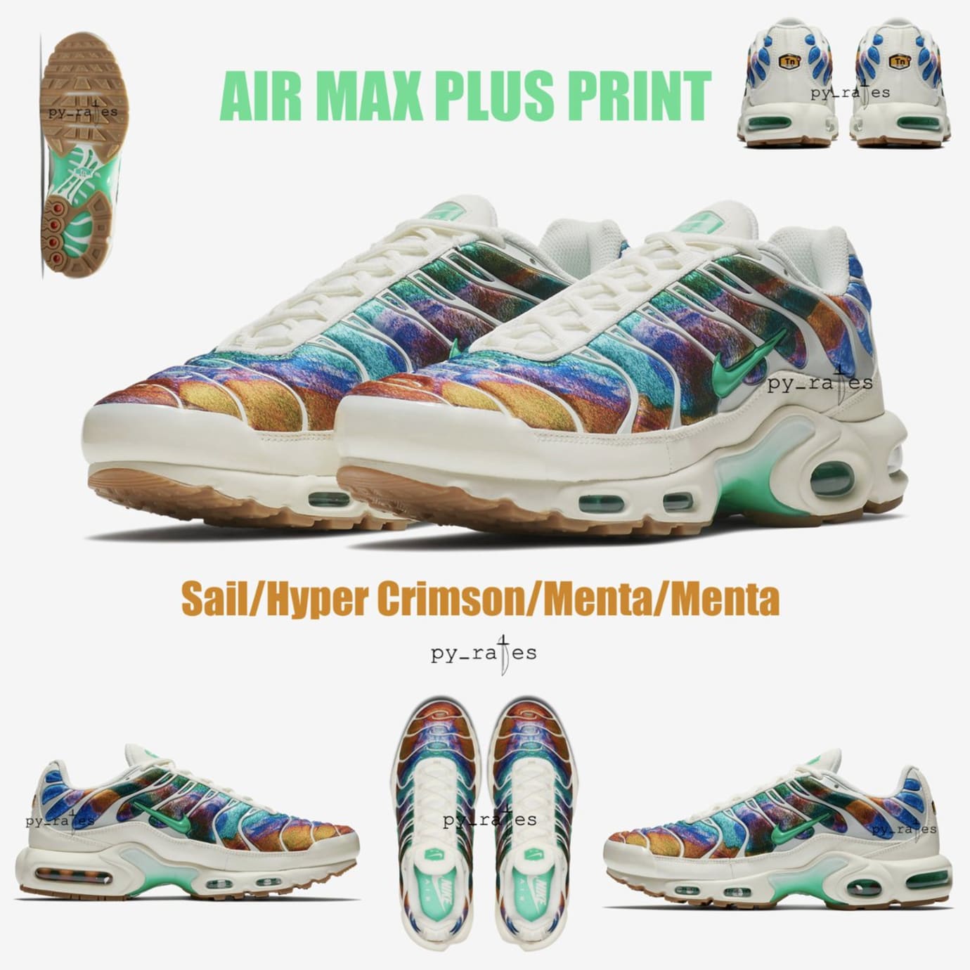 air max plus sail menta