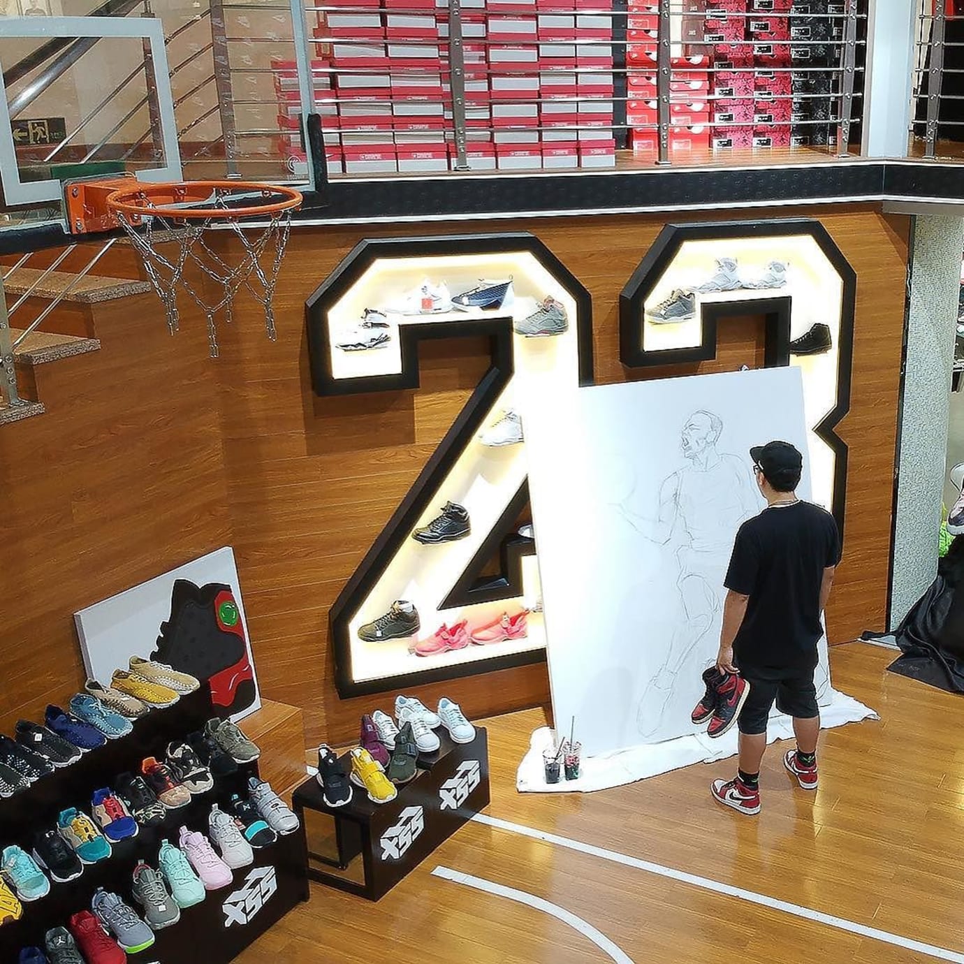 Artist Paints Michael Jordan With Air Jordans Sole Collector