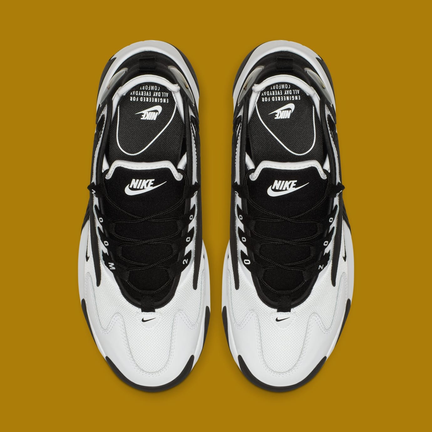 nike zoom 2k black and white womens