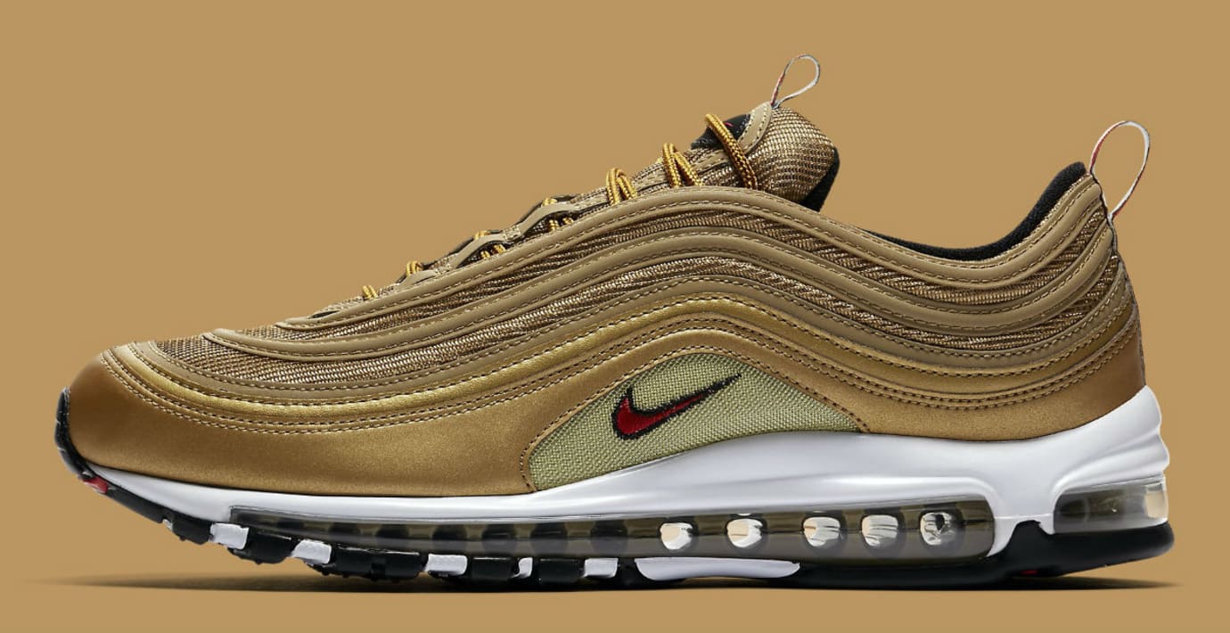 Nike Air Max 97 Italy Flag Gold Release Date AJ8056 700 Nike Air Max 97 Lux Limited Edition Made In Italy