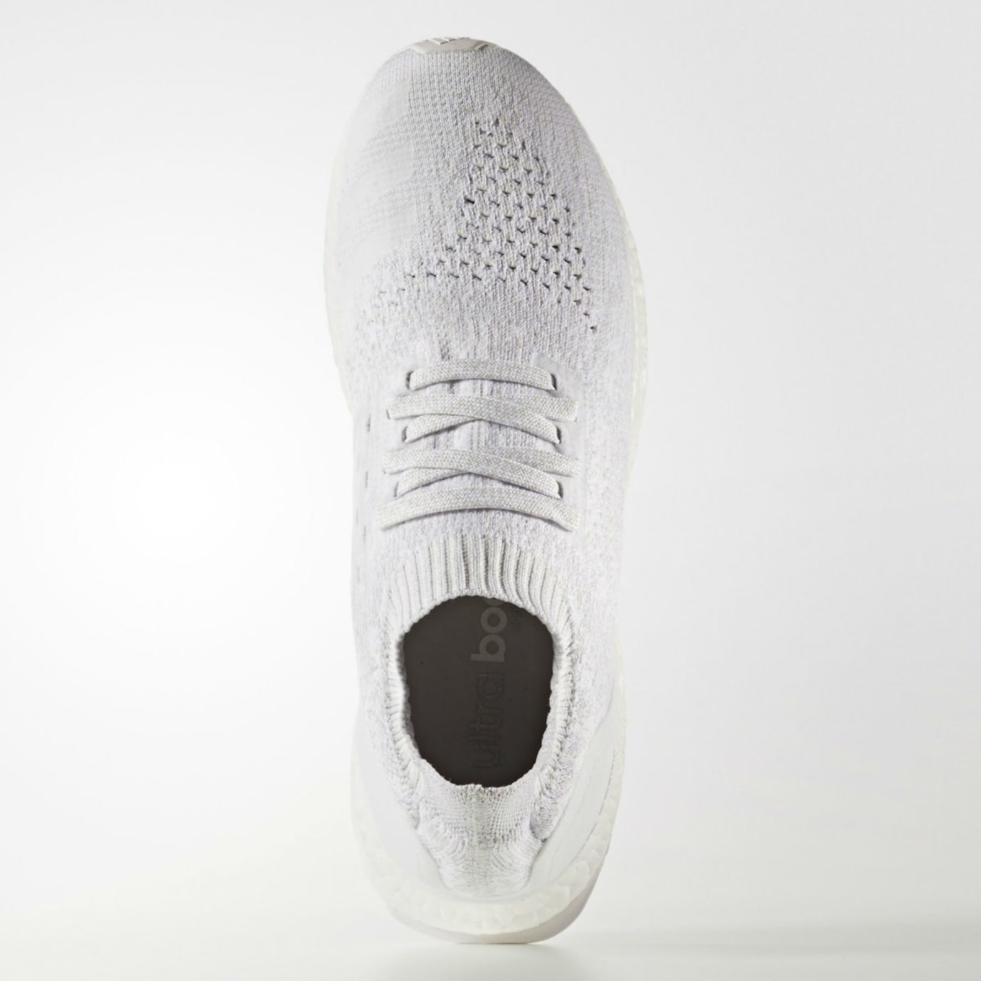 Ultra boost uncaged white black sole