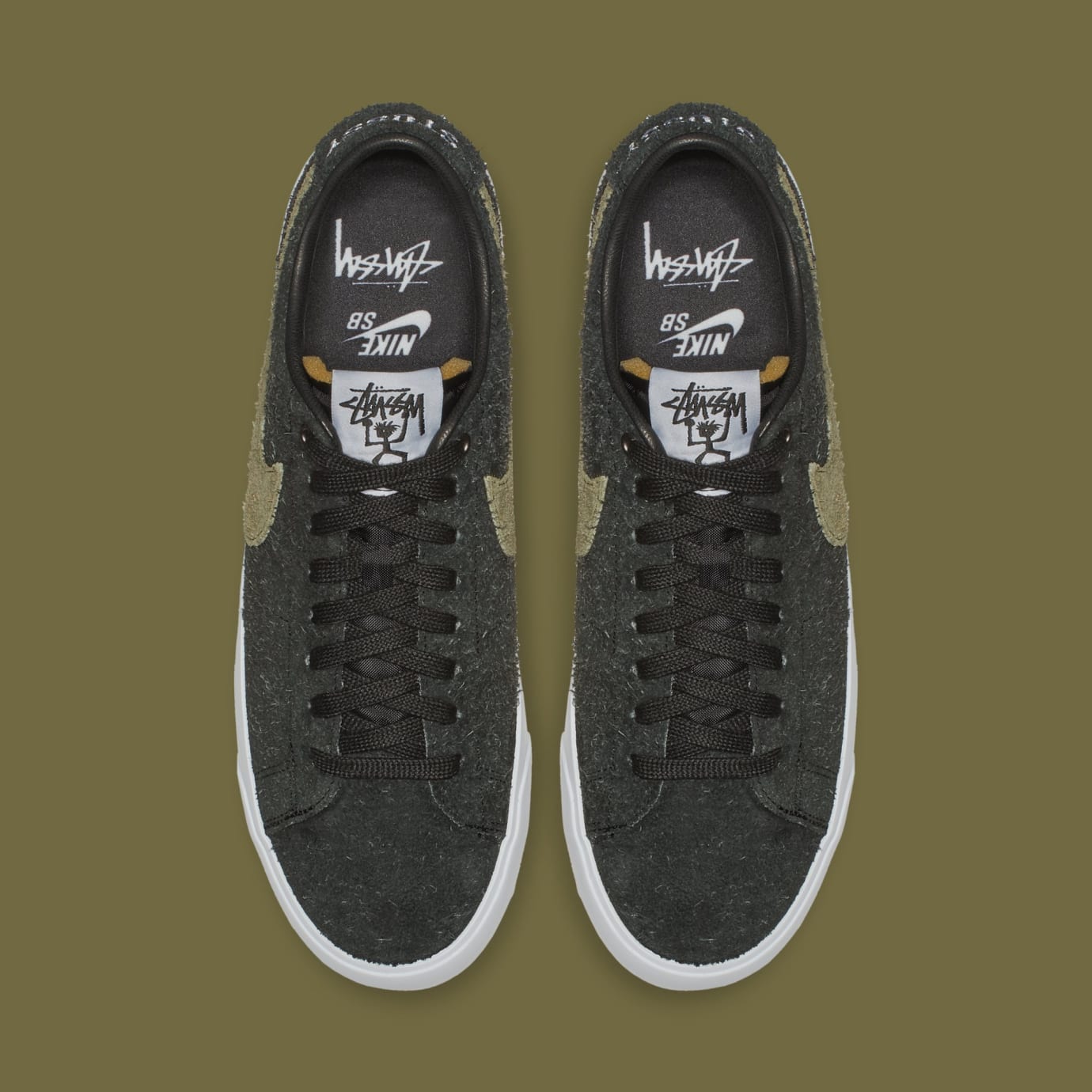 blazer low stussy