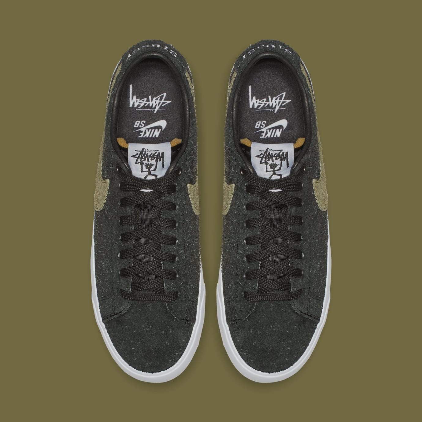 nike sb x stussy blazer low