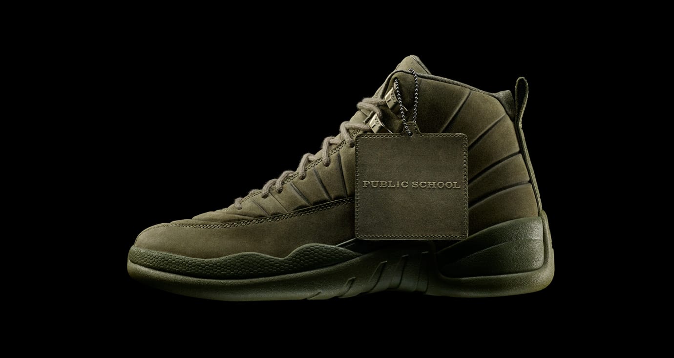 jordan 12s olive