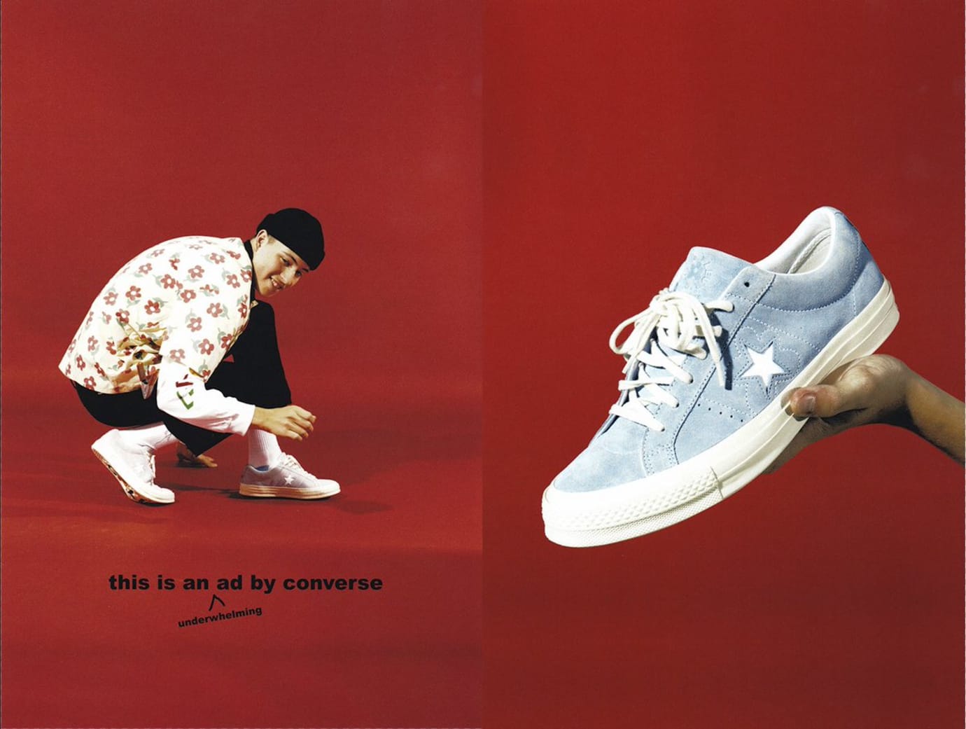 converse one star floral