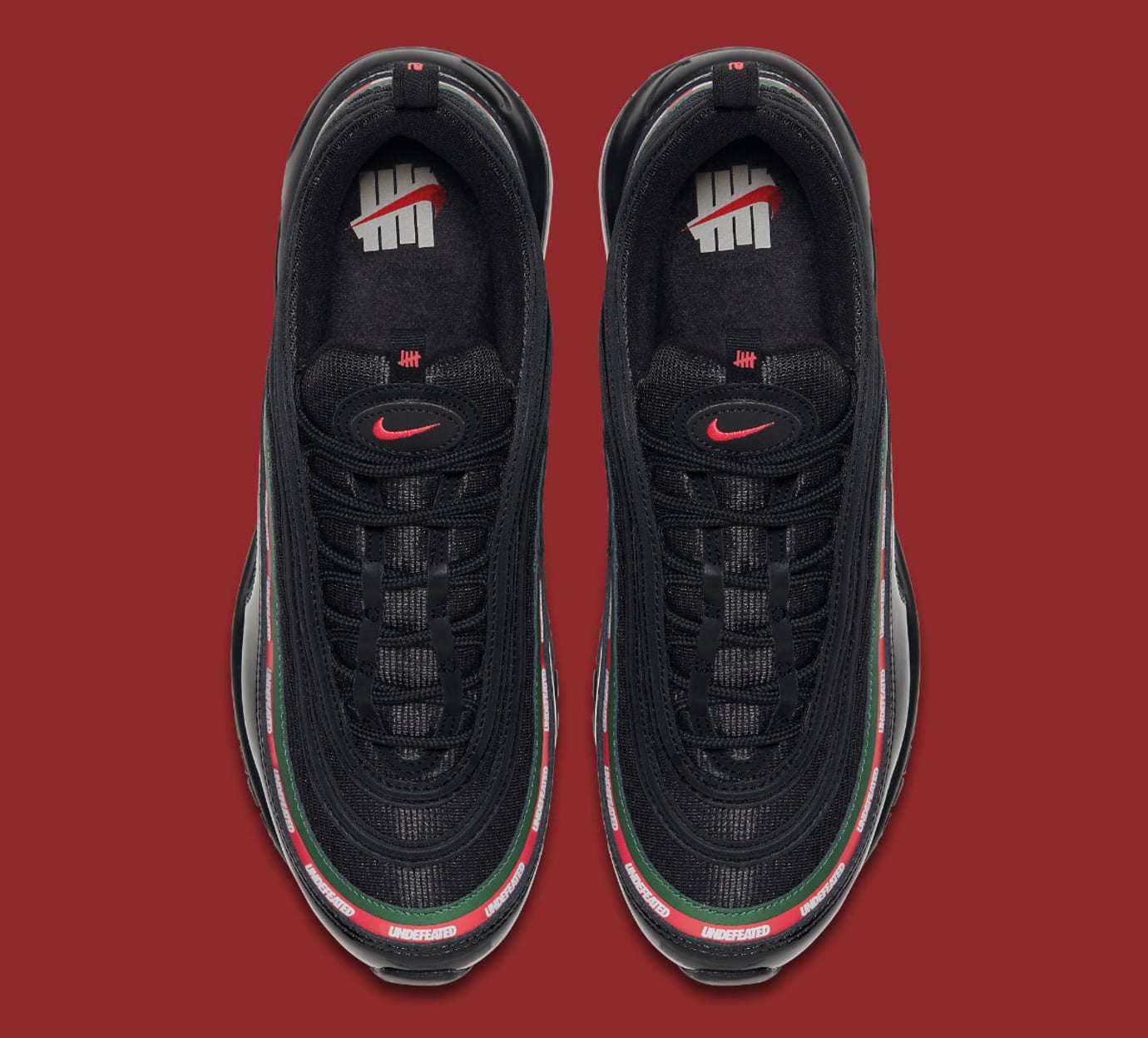 Undefeated x Nike Air Max 97 Black Release Date 3M AJ1986-001